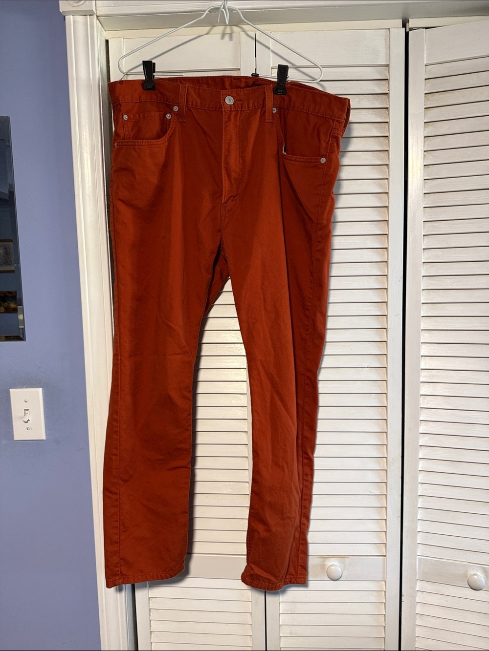 Levi's Men's Rust Brown Chino Pants